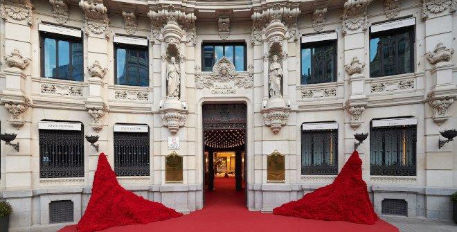 tapis rouge pour l'inauguration de la galeria_canalejas à madrid