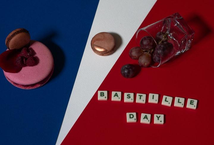 Bastille Day et drapeau français