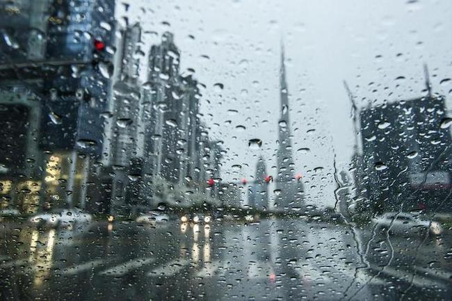 pluie dubai juillet 
