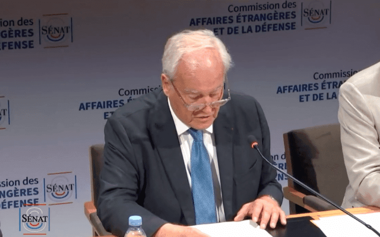 Christan Cambon sur la chaine public sénat 