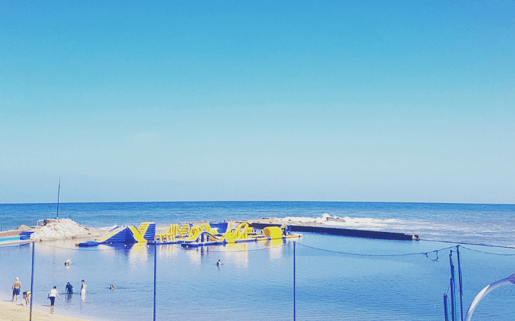 La piscine Miami Beach sur la Corniche à Casablanca