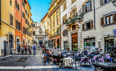 terrasse à rome