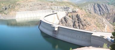 Un barrage en Andalousie sécheresse 