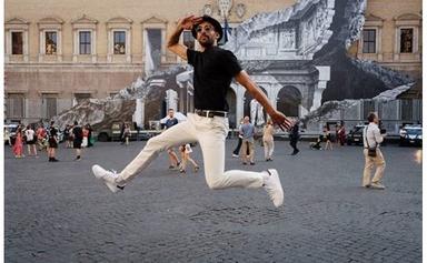 artiste JR à Rome