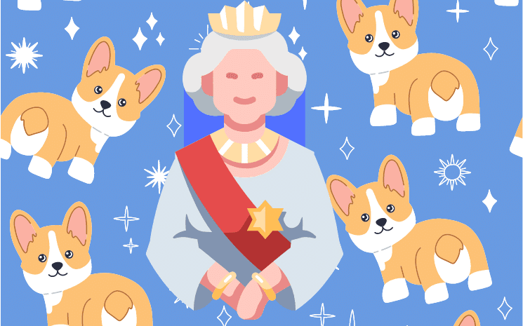 Les corgis de la reine elizabeth II