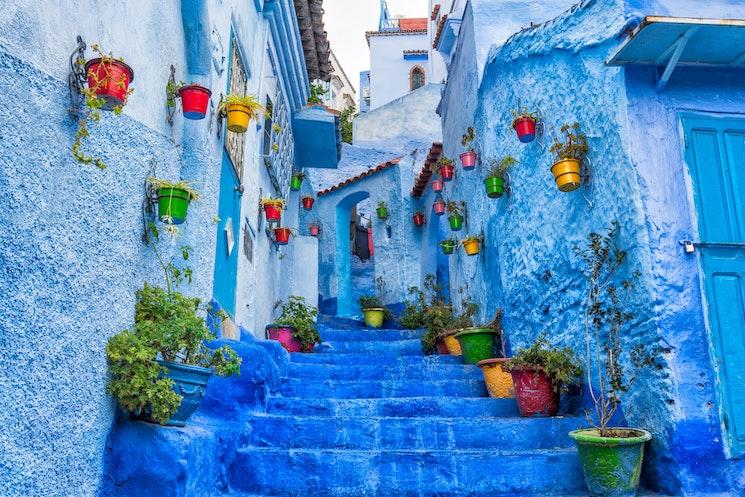 Chefchaouen au Maroc