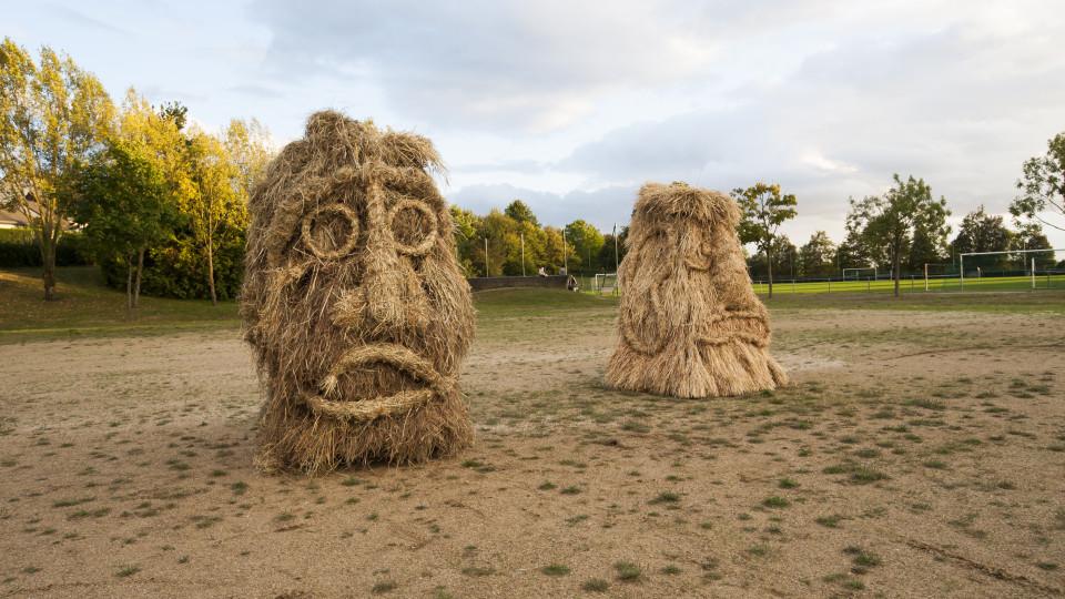 Oeuvre du duo Ferruel & Guédon, pour l'exposition Les Vitrines 