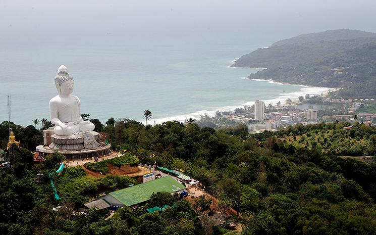 L'île de Phuket inondée par de grosses pluies 