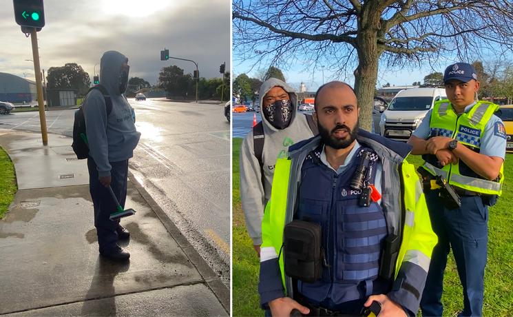 La Police de Auckland se fait passer pour des laveurs de vitre 