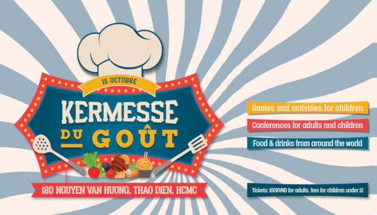 Kermesse du goût à HCM Ville au Vietnam