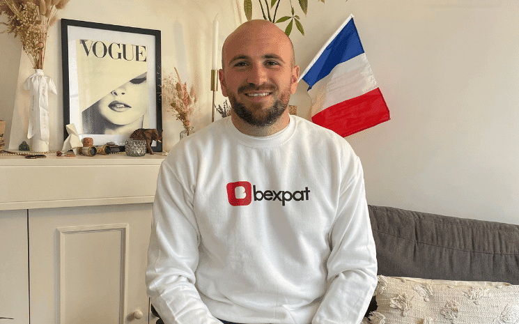 Mickaël Caine, créateur du réseau social Bexpat, destiné aux expatriés français et francophones