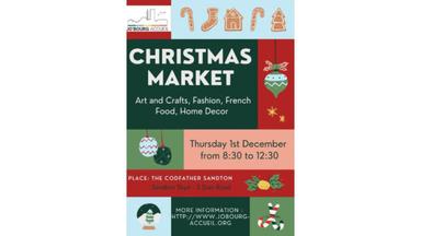 Marché de Noël Jo'bourg accueil