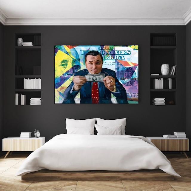 oeuvre pop art dans chambre