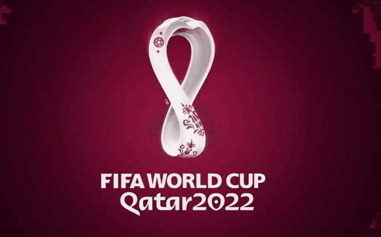 Le logo de la coupe du monde 2022 qui se tient au Qatar