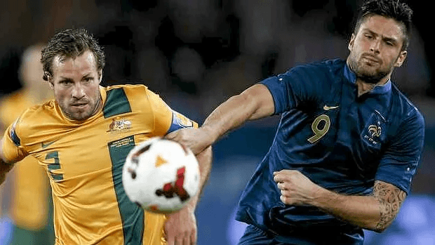 equipes foot 2022 Australie et France 