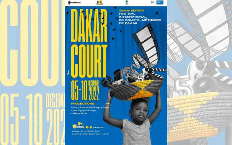 Affiche festival dakar court