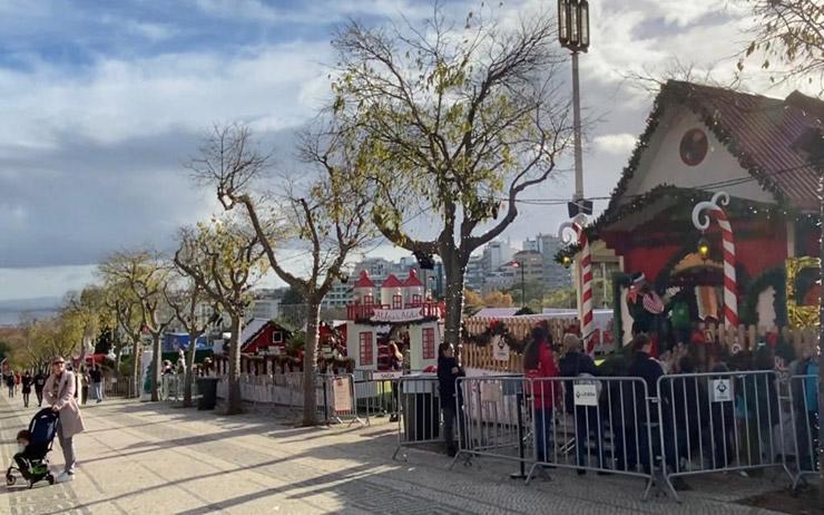 Parque Eduardo VII, le marché de Noël Wonderland