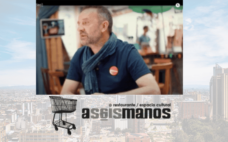 Christophe, co-fondateur du centre culturel A Seis Manos