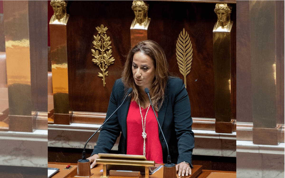 amélia lakrafi au parlement 
