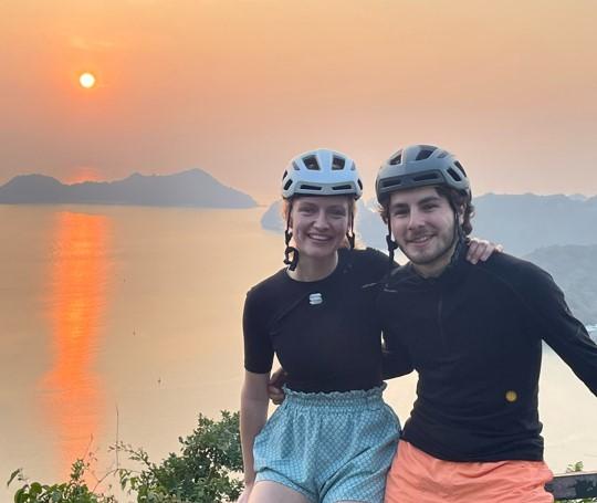 Tino et Alice en Asie pour un périple sportif à vélo 