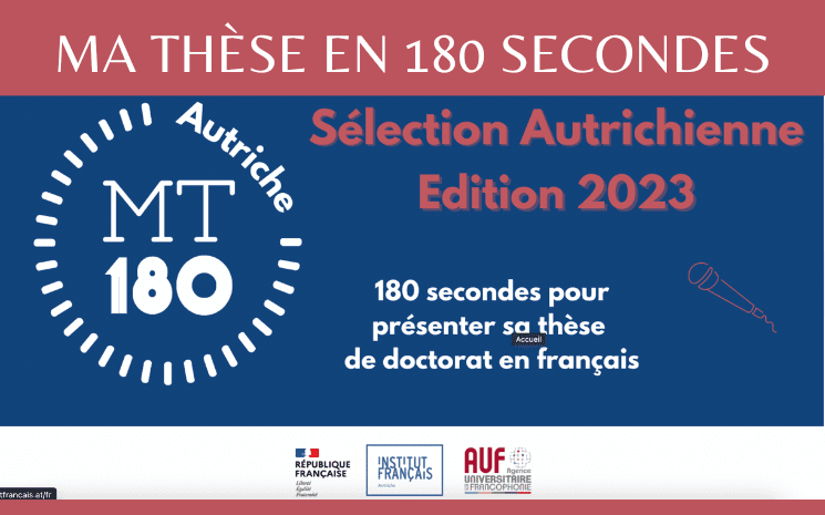 "Ma thèse en 180 secondes" édition 2023