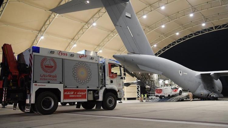 aide humanitaire emirats