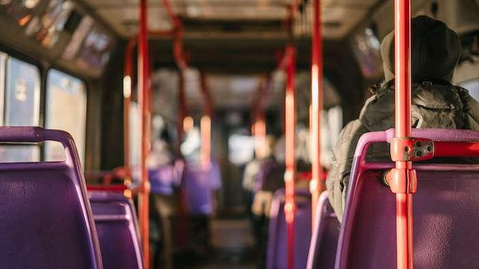 l'intérieur d'un bus à Valencia