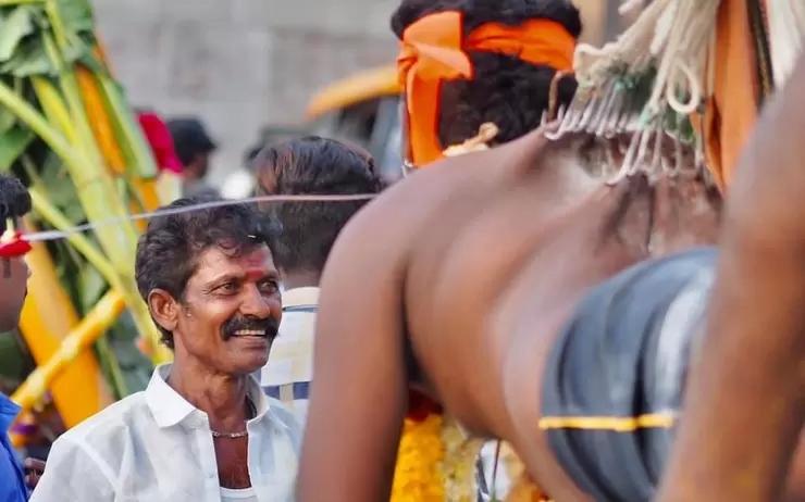 thaipusam festival tamoul chennai inde