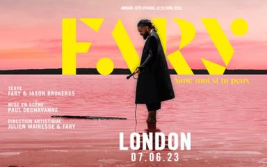 Affiche du spectacle de Fary