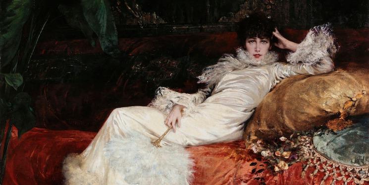 Sarah Bernhardt et la femme créa la star