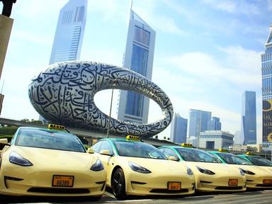 Tesla-Taxi-Dubai