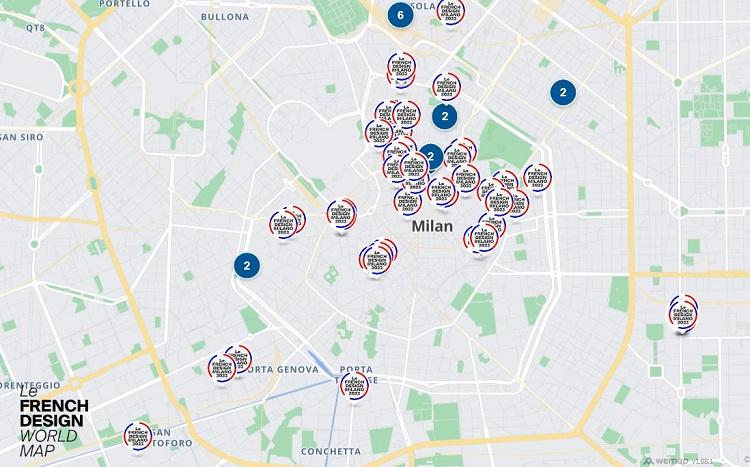 carte french design 2023 milan