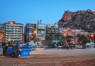 La plage du postiguet labellisé Ecoplayas