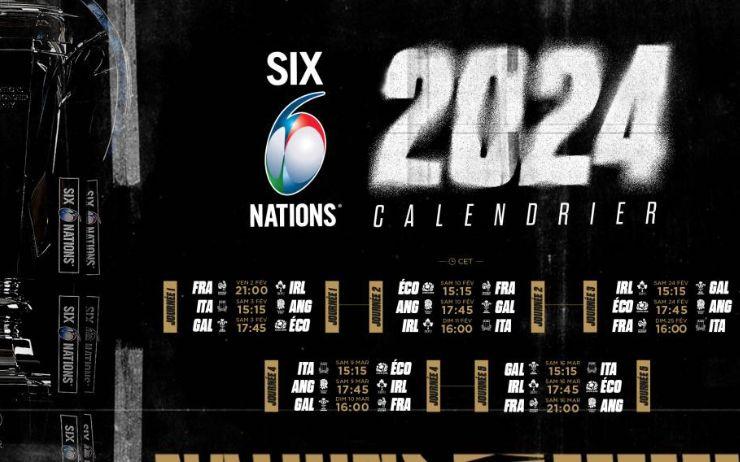 calendrier6 nations 2024