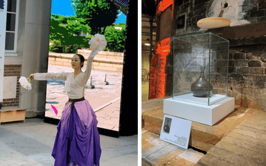 Première rencontre, premier verre, le 2 mai 2023 à la manufacture de Sèvres