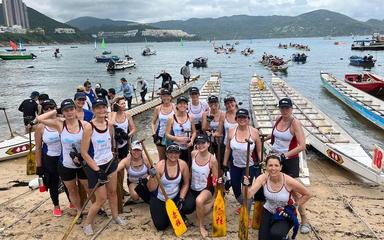 equipe femmes francaises dragon boat hong kong