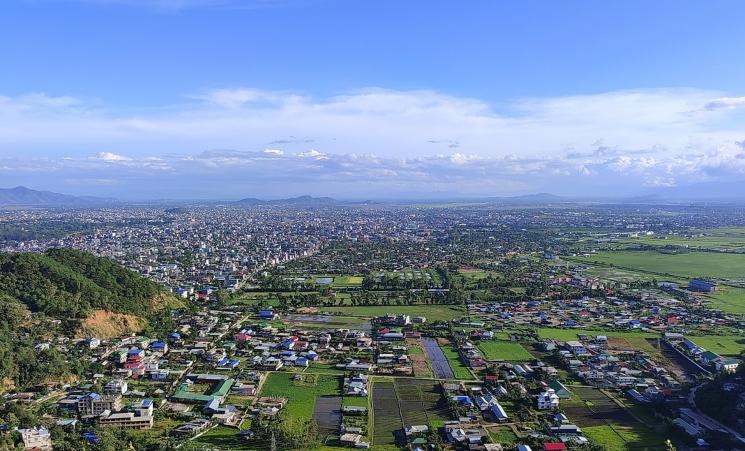 Imphal capitale du Manipur en Inde