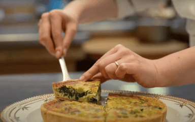 recette quiche couronnement