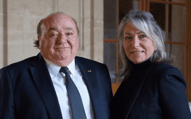 Les sénateurs Jean-Pierre Bansard et Evelyne Renaud-Garabédian