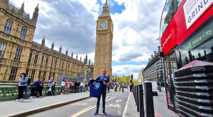 Jean-Baptiste Magnat, guide-coureur passionné de Londres ! 