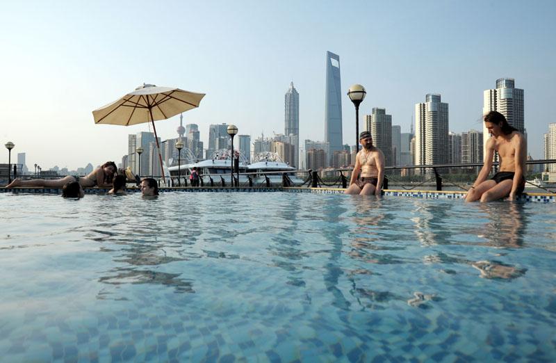 Une piscine a Shanghai