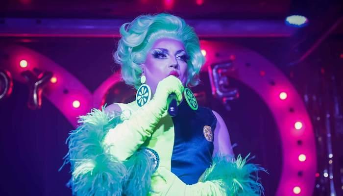 La drag queen Choriza May à Valencia