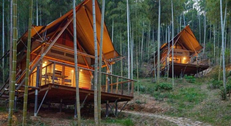 huttopia glamping en Chine