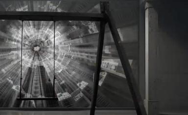 image en noir et blanc du métavers