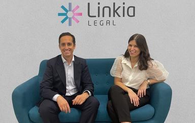 sergio roman et carmen lopez fondateurs de linkia legal