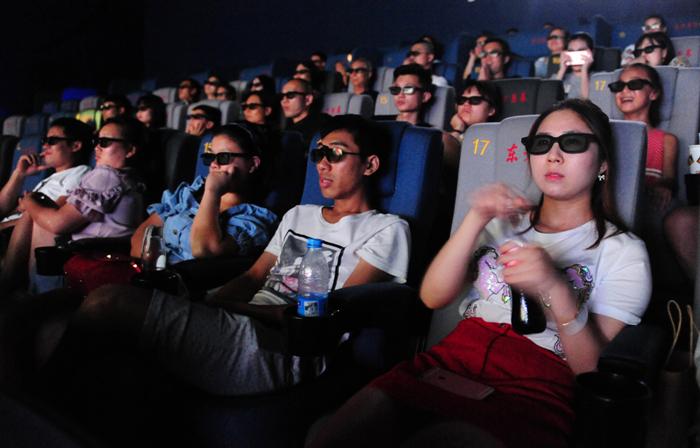 une salle de cinema en chine