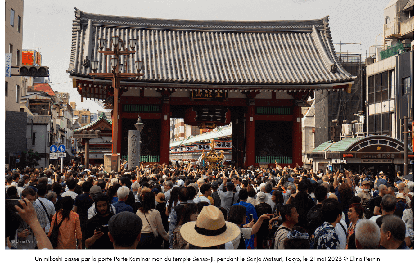 Sanja Matsuri, Tokyo, Japon, le 21 mai 2023 © Elina Pernin