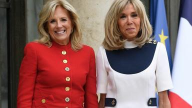 Jill Biden Brigitte Macron