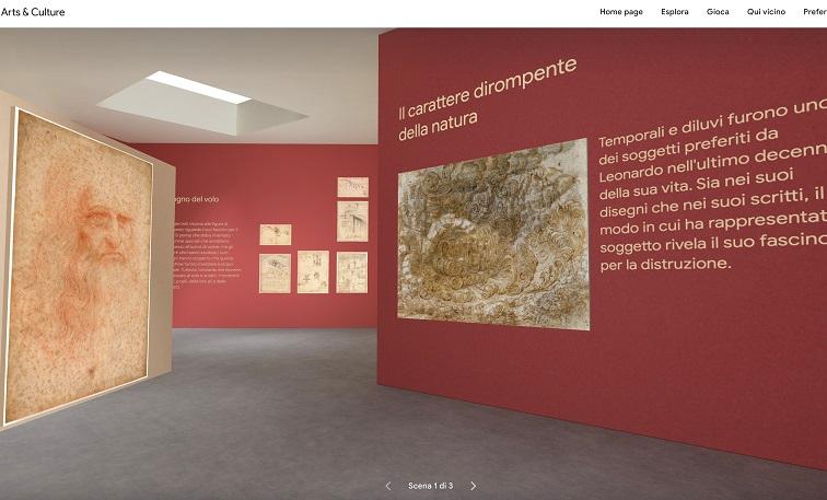 Svelare Leonardo_Pocket Gallery_interno, Credits Google Arts _ Culture(4)