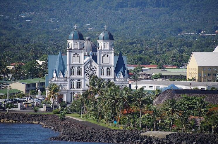 Apia, capitale des Samoa, où une ambassade de France ouvre ses portes